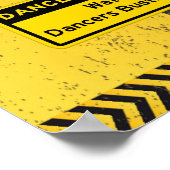 ダンスゾーン前方 – ダンサーが動き出す前に見る！ ポスター (角)