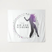 ダンスダンサーアカデミー展示展示会の背景 タペストリー (正面(横))