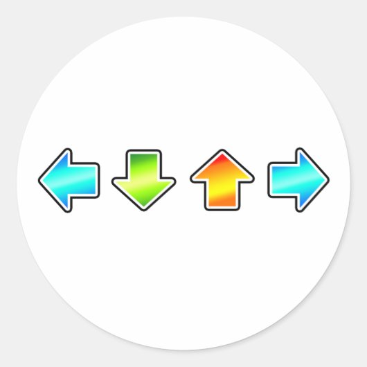 ダンスダンス革命 ラウンドシール (正面)