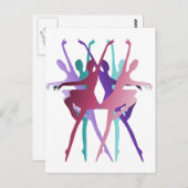 ダンスダンス ポストカード (正面/裏面)