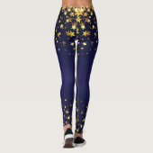 ダンスチームチアリーダードリルカスタムロゴレギンス レギンス (裏面)