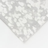 ダンスチーム紫、黒と白のフリースブランケット フリースブランケット (角)