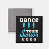 ダンスチーム シニア 2026 シニアの夜 卒業 マグネット (正面/裏面)