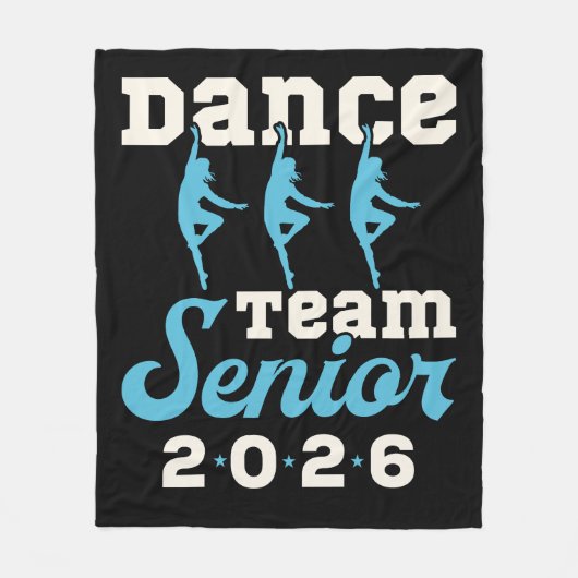 ダンスチーム 2026年度卒業生 フリースブランケット (正面)