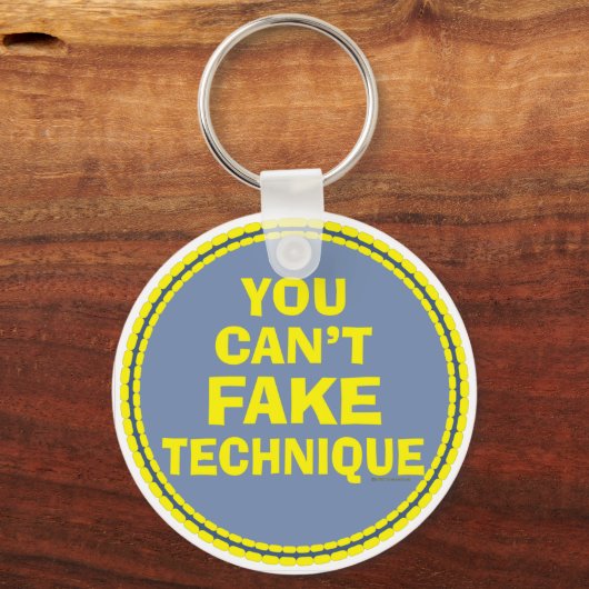 ダンステクニックのダンサーはItダンスクラスを偽ることができない キーホルダー (正面)