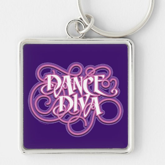 ダンスディヴァ キーホルダー (正面)