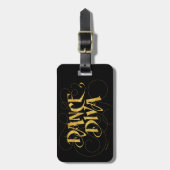 ダンスディヴァ ラゲッジタグ (正面縦)