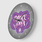 ダンスディヴァ ラージ壁時計 (傾斜)