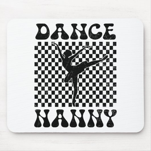 ダンスナニーダンスラバーマザーズ・デイ マウスパッド (正面)
