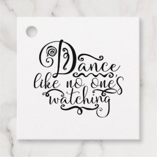 ダンスノーワンウォッチング踊りクイーン フェイバータグ