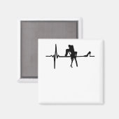 ダンスハートビートとStiletto She マグネット (正面/裏面)