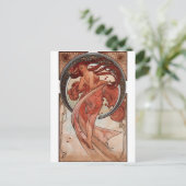 ダンスバイアルフォンズミュシャ ポストカード (スタンド正面)