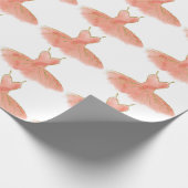 ダンスバレエのラッピング紙 ラッピングペーパー (角)