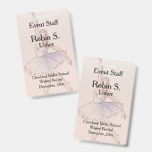 ダンスバレエリサイタルイベントバッジ バッジ (正面＆裏面)