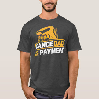 ダンスパパおもしろいダンスデザインダンスパパ2 Tシャツ