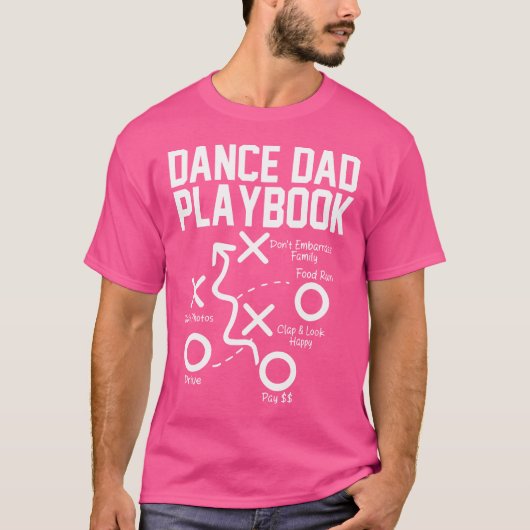 ダンスパパプレイブック Tシャツ (正面)