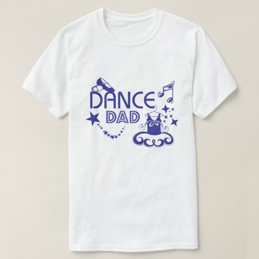ダンスパパ Tシャツ (デザイン正面)