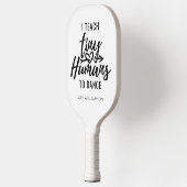 ダンスパーソナライズされた先生スクリプモダント ピックルボールラケット (左)