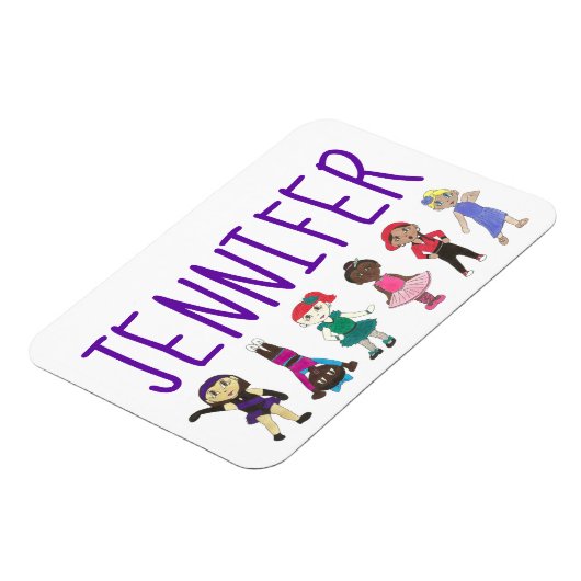 ダンスパーソナライズされた先生タップバレエ発表会 マグネット (左側)