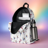 ダンスパーソナライズされた/体操パターンバックパック プリントバックパック