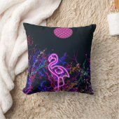 ダンスパーティーでファルミンゴ。 クッション (ブランケット)