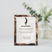 ダンスパーティーのバーの(ユダヤ教の)バル・ミツバーRSVPの応答カード 出欠カード (スタンド正面)