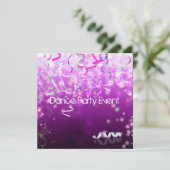 ダンスパーティーイベントストリーマー 招待状 (スタンド正面)