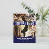 ダンスパーティーバー(ユダヤ教の)バル・ミツバー保存日 案内ポストカード (スタンド正面)