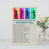 ダンスパーティー誕生日の女の子をどれだけ知っているか (スタンド正面)