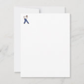 ダンスパーティー オーダーメイド デザイン 招待状 (裏面)