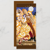 ダンスパーティー 招待状 (正面/裏面)