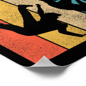 ダンスヒップホップ踊りヒップホップダンサーブレイクダンスブレ ポスター (角)