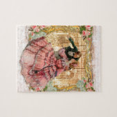 ダンスビクトリアンでロマンチックなカップル ジグソーパズル (横)