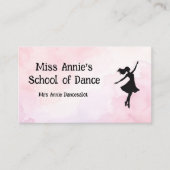 ダンスビジネスカード 名刺 (正面)