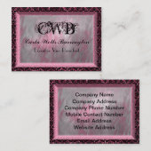 ダンスフィールドペタルユニークプロフェッショナル名刺 名刺 (正面/裏面)