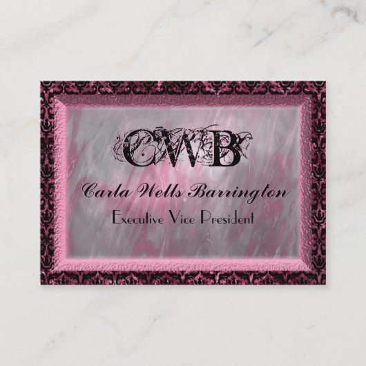 ダンスフィールドペタルユニークプロフェッショナル名刺 名刺 (正面)