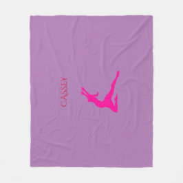 ダンスフリースブランケット。 フリースブランケット