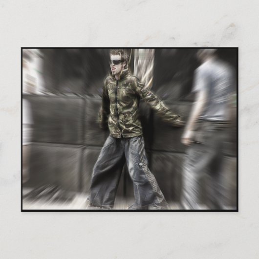 ダンスフロアちらっと#32はがき ポストカード (正面)