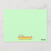 ダンスフロアちらっと#33はがき ポストカード (裏面)