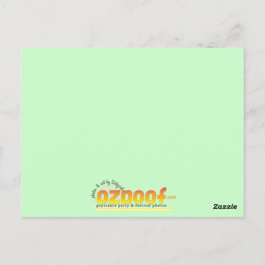 ダンスフロアちらっと#33はがき ポストカード (裏面)