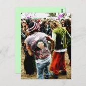 ダンスフロアちらっと#34はがき ポストカード (正面/裏面)