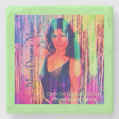 ダンスフロアでのリミックスのみ ストーンコースター (正面)