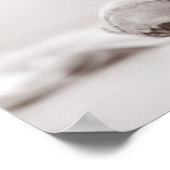 ダンスフロアにバレエポインテシューズテンプレート ポスター (角)