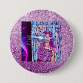 ダンスフロアのみ 缶バッジ (正面)