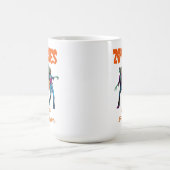ダンスフロアのゾンビ コーヒーマグカップ (中央)