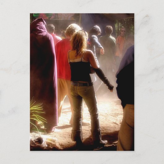 ダンスフロアの断片 ポストカード (正面)