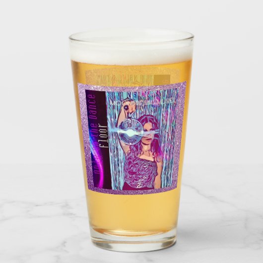 ダンスフロアガラスのカップのみ タンブラーグラス (ドリンク正面)