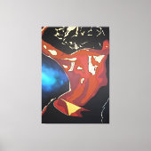 ダンスフロアディバサマーバケーションアート キャンバスプリント (正面)