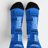 ダンスフロアバー&バルミツワーテイクホームギフトソックス ソックス (上部)