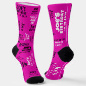 ダンスフロアバー&誕生日テイクホームギフトソックス ソックス (傾斜あり)